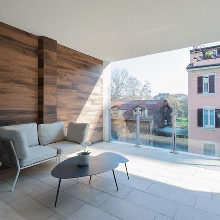Ferienwohnung Exclusive Terrace Garden View - 15 Min From Duomo Mailand Exterior foto