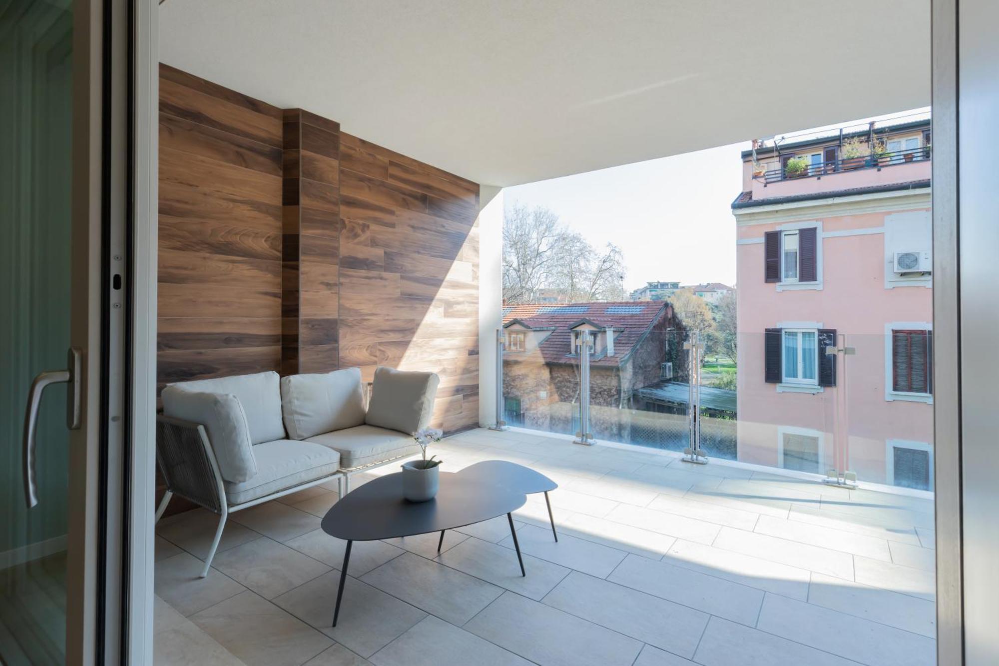 Ferienwohnung Exclusive Terrace Garden View - 15 Min From Duomo Mailand Exterior foto